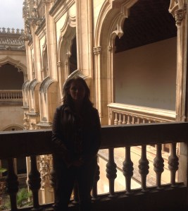 The old, old stone can be seen here, plus a couple gargoyles peeking out.